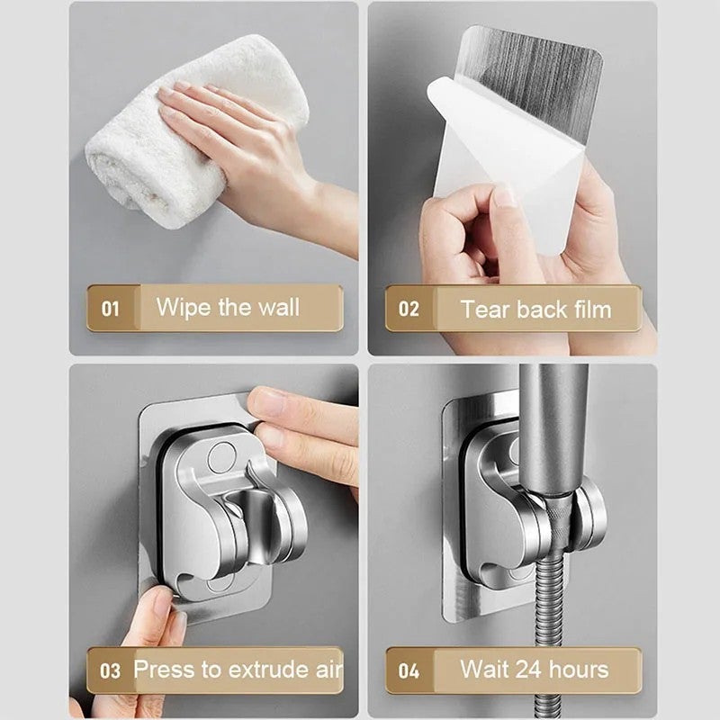 Bluejw Hot Sale Handheld Shower Head - High Pressure Stainless Steel Sprayer for Hair Salon & Home Use - Image 5